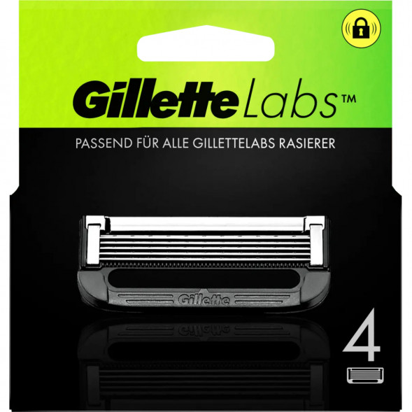 Лезвия для бритвы Gillette Labs, 4 шт. в Махачкале