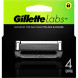 Лезвия для бритвы Gillette Labs, 4 шт. в Махачкале