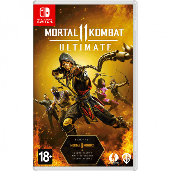 Игра Mortal Kombat 11 Ultimate (код загрузки) [Nintendo Switch, русские субтитры] в Махачкале