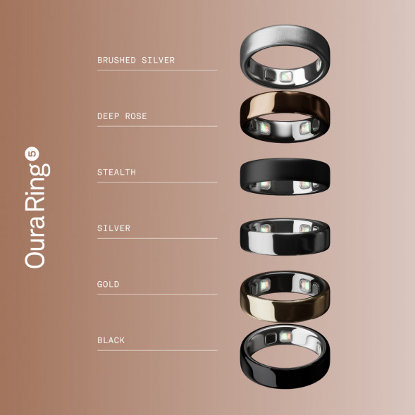 Умное кольцо Oura Ring 5 (размер 8), золотой/Gold в Махачкале
