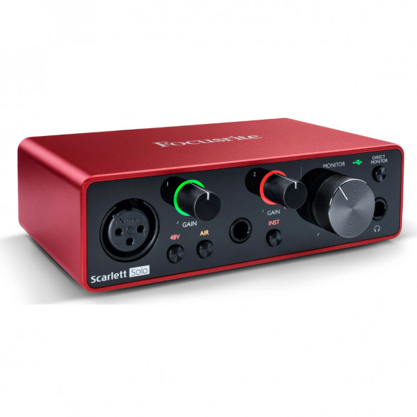 Внешняя звуковая карта FOCUSRITE Scarlett Solo 3rd Gen в Махачкале