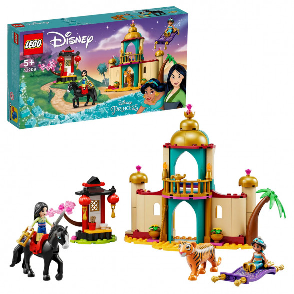 Конструктор LEGO Disney Princess 43208 Приключения Жасмин и Мулан в Махачкале