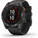 Умные часы Garmin Fenix 7X Solar серый с черным ремешком 010-02541-01 в Махачкале