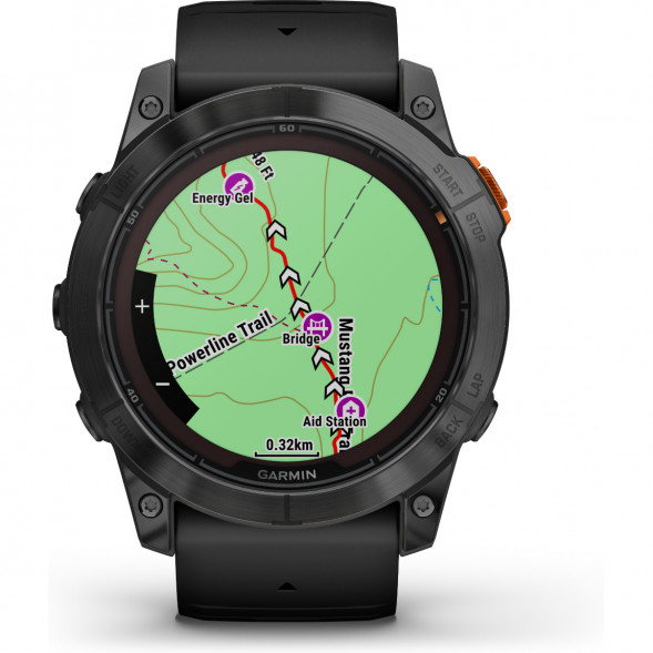 Умные часы Garmin Fenix 7X Solar серый с черным ремешком 010-02541-01 в Махачкале