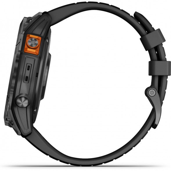 Умные часы Garmin Fenix 7X Solar серый с черным ремешком 010-02541-01 в Махачкале