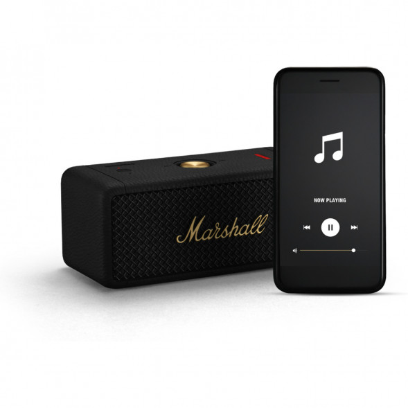 Портативная акустика Marshall Emberton II, 20 Вт, Black/Brass в Махачкале