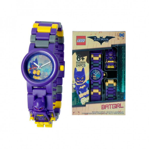 Часы LEGO Super Heroes 8020844 Batman Movie Бэтгерл с минифигуркой в Махачкале