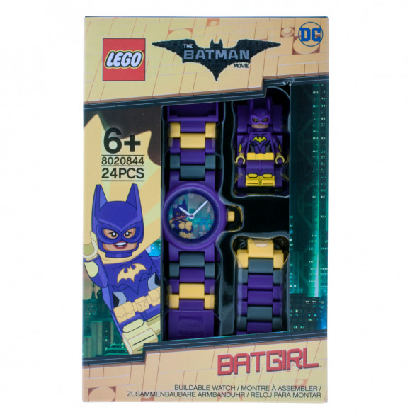 Часы LEGO Super Heroes 8020844 Batman Movie Бэтгерл с минифигуркой в Махачкале