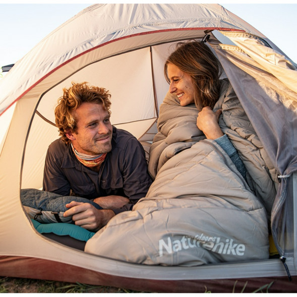 Спальный мешок Naturehike M300 (правый), зеленый в Махачкале