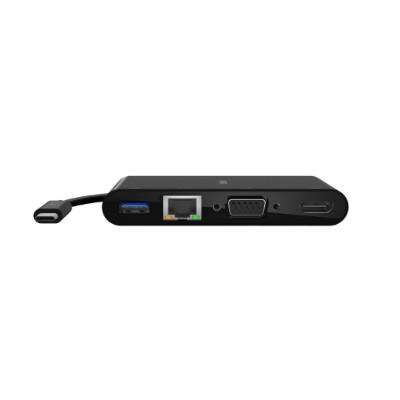 Док-станция Belkin USB-C Multimedia + Charge Adapter AVC004btBK, черный в Махачкале