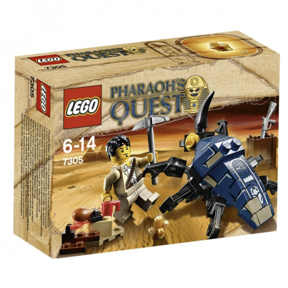 Конструктор LEGO Pharaohs Quest 7305 Атака скарабея в Махачкале