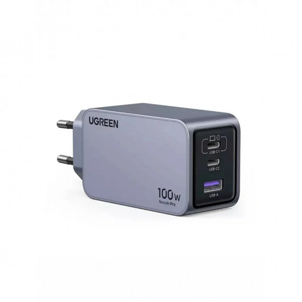 Сетевое зарядное устройство Ugreen GaN 100W USB-A + 2USB-C в Махачкале