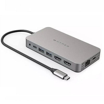 USB Хаб Hyper HyperDrive Dual 4K HDMI 10-в-1 USB-C в Махачкале
