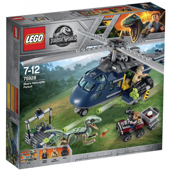 Конструктор LEGO Jurassic World 75928 Погоня за Блю на вертолёте  в Махачкале