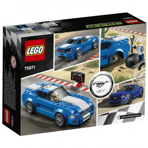 Конструктор LEGO Speed Champions 75871 Ford Mustang GT в Махачкале