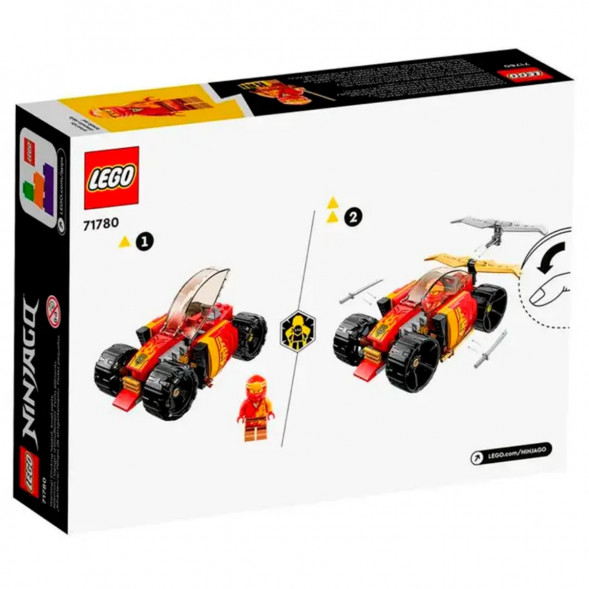 Конструктор LEGO Ninjago 71780 Гоночный автомобиль ниндзя Кая в Махачкале