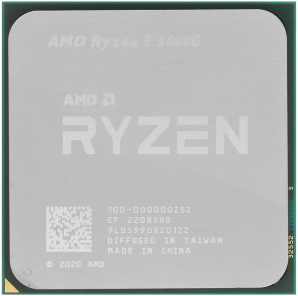 Процессор AMD Ryzen 5 5600G BOX (100-100000252BOX) AM4 в Махачкале