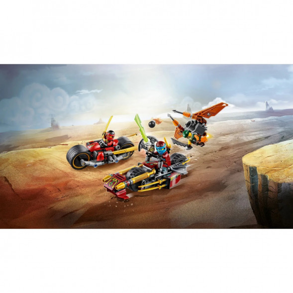 Конструктор LEGO Ninjago 70600 Погоня на мотоциклах в Махачкале