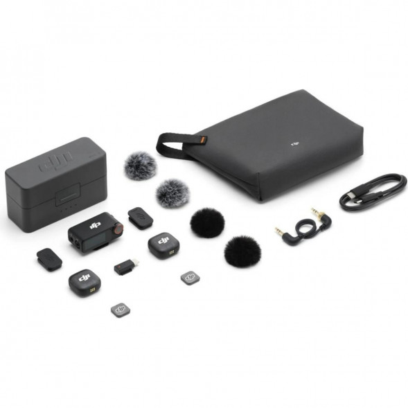 Беспроводной микрофон DJI Mic 3 (2 TX + 1 RX + Charging Case) в Махачкале