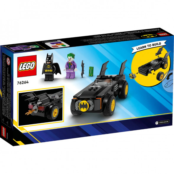Конструктор LEGO Super Heroes 76264 Погоня на Бэтмобиле: Бэтмен против Джокера в Махачкале
