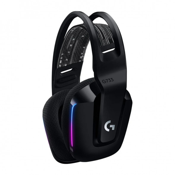 Игровая гарнитура Logitech G733 RGB Lightspeed Wireless, черный в Махачкале