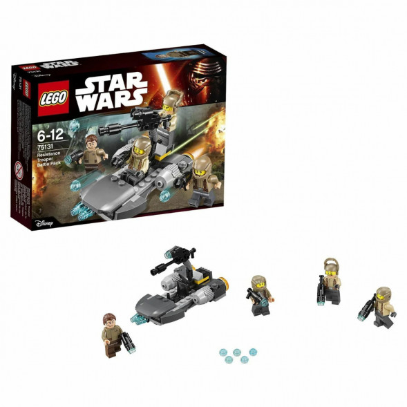 Конструктор LEGO Star Wars 75131 Боевой набор Сопротивления в Махачкале