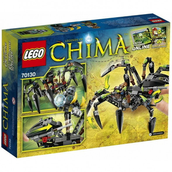 Конструктор LEGO Legends of Chima 70130 Паучий охотник Спарратуса в Махачкале