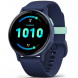 Умные часы Garmin Vivoactive 5, синие с металлически-синим безелем и силиконовым ремешком 010-02862-12 в Махачкале