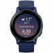 Умные часы Garmin Vivoactive 5, синие с металлически-синим безелем и силиконовым ремешком 010-02862-12 в Махачкале