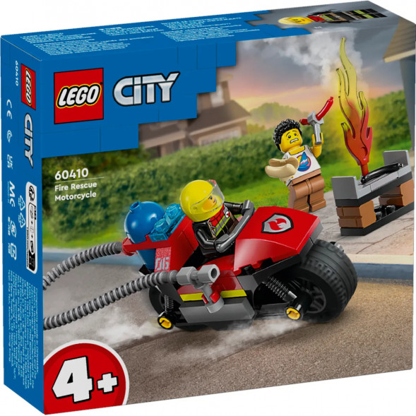 Конструктор LEGO City 60410 Пожарно-спасательный мотоцикл в Махачкале