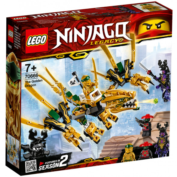 Конструктор LEGO Ninjago 70666 Золотой Дракон в Махачкале