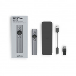 Презентер Logitech Spotlight Presentation Remote серый