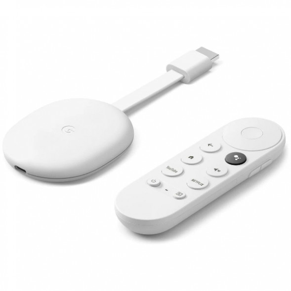 ТВ-приставка Google Chromecast c Google TV, snow в Махачкале