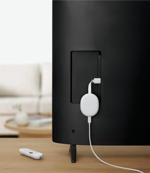 ТВ-приставка Google Chromecast c Google TV, snow в Махачкале