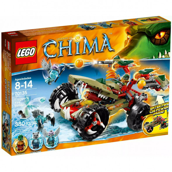 Конструктор LEGO Legends of Chima 70135 Огненный Страйкер Краггера в Махачкале