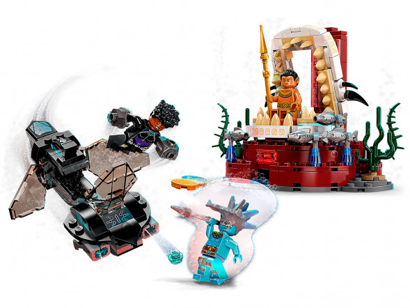 Конструктор LEGO Super Heroes 76213 Тронный зал короля Нэмора в Махачкале