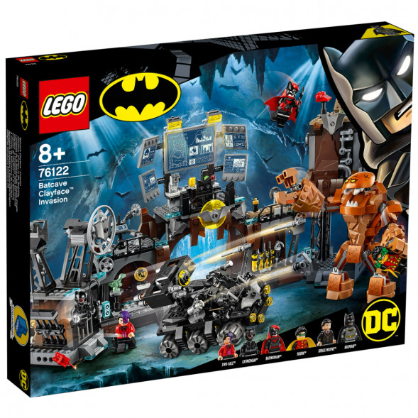 Конструктор LEGO Super Heroes 76122 Вторжение Глиноликого в бэт-пещеру в Махачкале