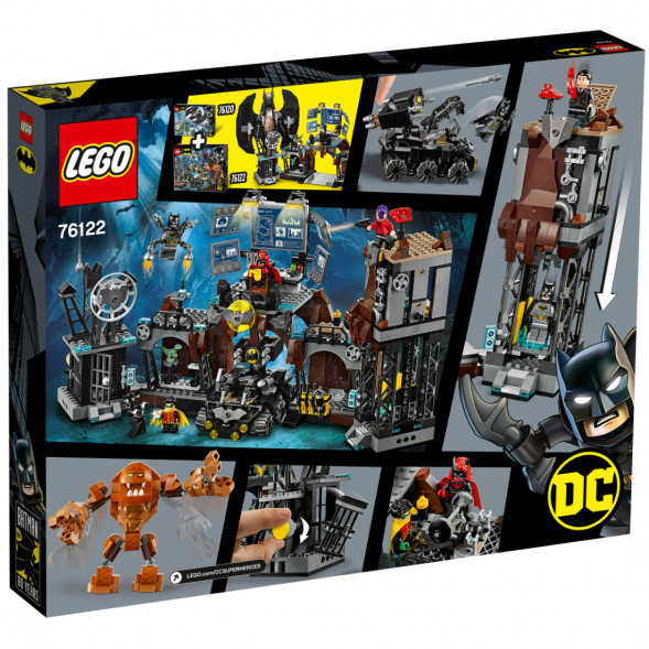 Конструктор LEGO Super Heroes 76122 Вторжение Глиноликого в бэт-пещеру в Махачкале