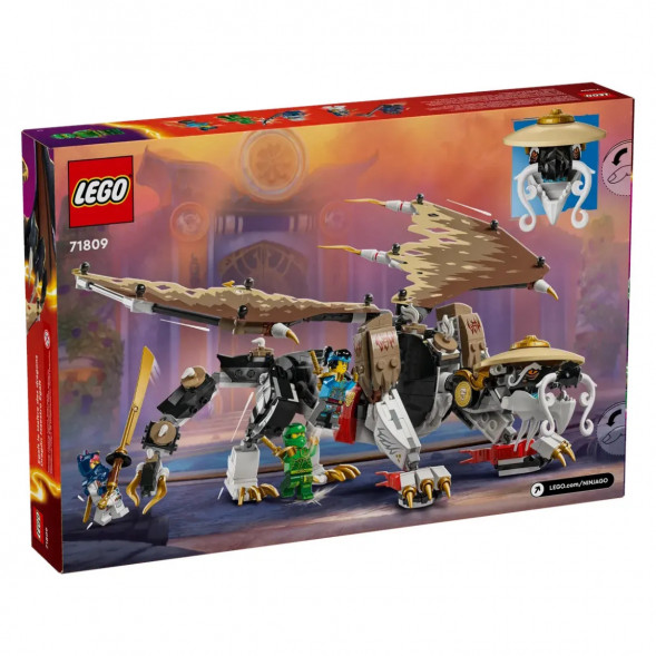 Конструктор LEGO Ninjago 71809 Эгальт главный дракон в Махачкале