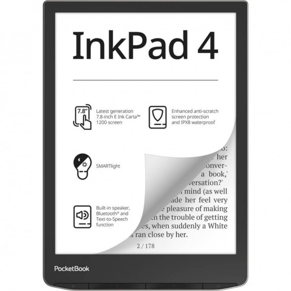 Электронная книга PocketBook 743G (PB743G-U-WW), Stardust Silver в Махачкале