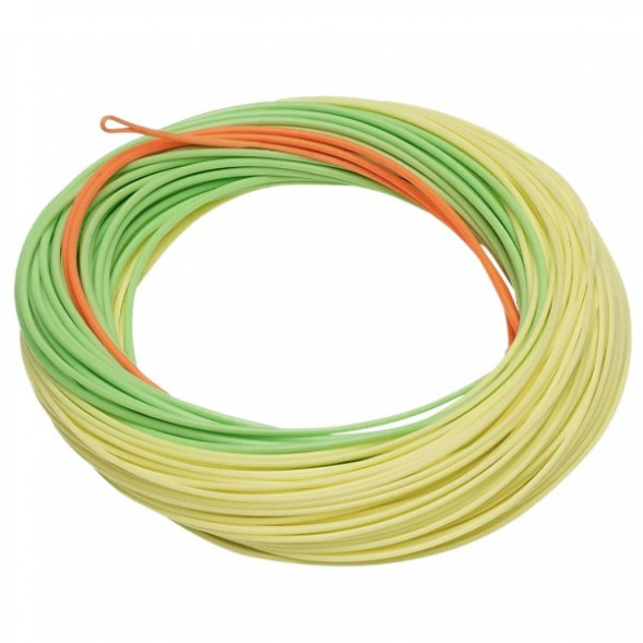 Леска RIO Elite Stillwater Floater WF7F, Orange/Green/Yellow в Махачкале