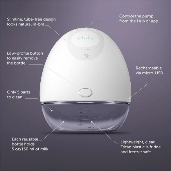 Молокоотсос Elvie Pump - Double Electric Breast Pump в Махачкале