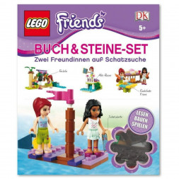 Книга и набор кубиков LEGO Friends Buch & Steine-Set Zwei Freundinnen auf Schatzsuche