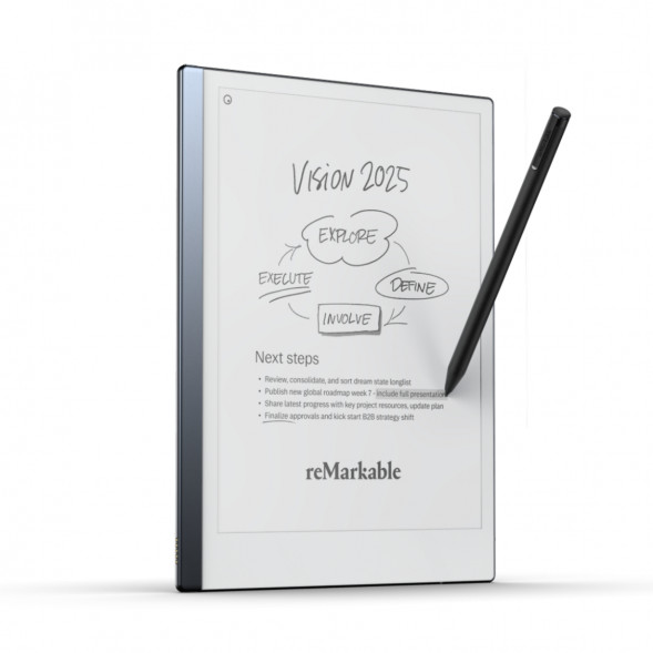 Графический планшет reMarkable 2 со стилусом Marker Plus и чехлом Book Folio серый (RM114) в Махачкале
