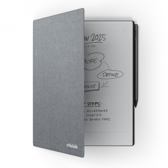 Графический планшет reMarkable 2 со стилусом Marker Plus и чехлом Book Folio серый (RM114) в Махачкале