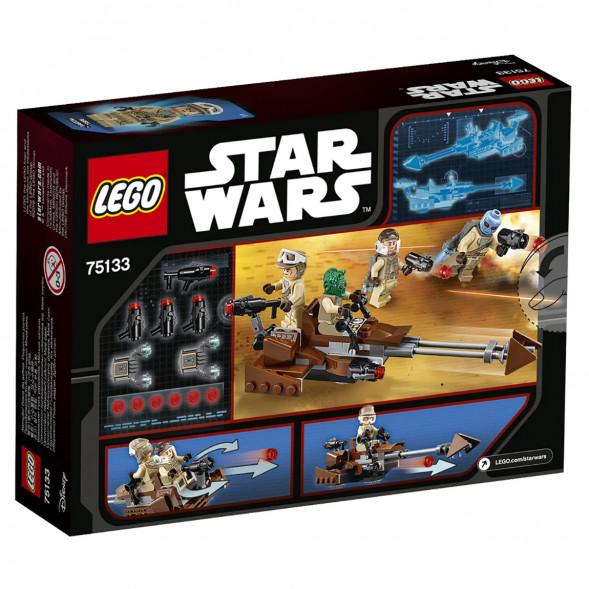 Конструктор LEGO Star Wars 75133 Боевой набор Повстанцев в Махачкале