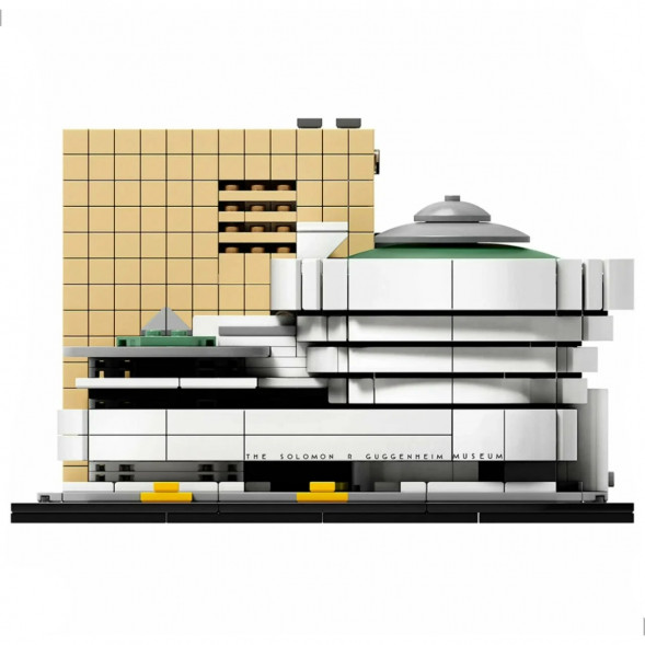 Конструктор LEGO Architecture 21035 Музей Соломона Гуггенхайма в Махачкале