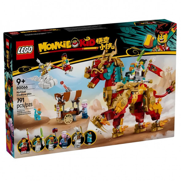 Конструктор LEGO Monkie Kid 80066 Мифическое существо Цилинь в Махачкале