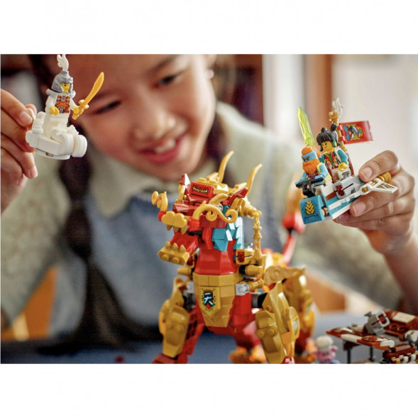 Конструктор LEGO Monkie Kid 80066 Мифическое существо Цилинь в Махачкале