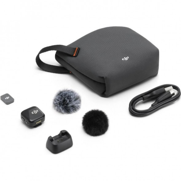 Микрофонный передатчик DJI Mic Mini (Infinity Black) в Махачкале